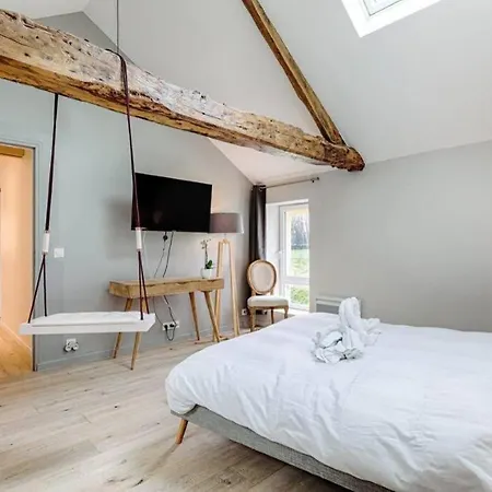 Villa & Maison De Charmes Avec Sauna & Hammam Audrieu